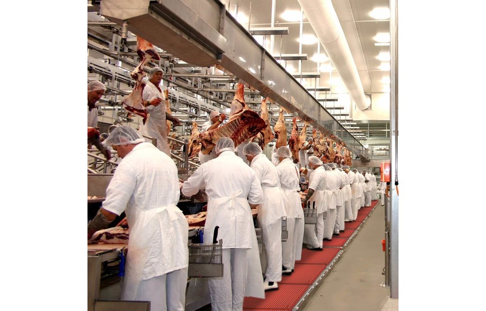 Arbeitsplatzmatte für Lebensmittelproduktion Skystep