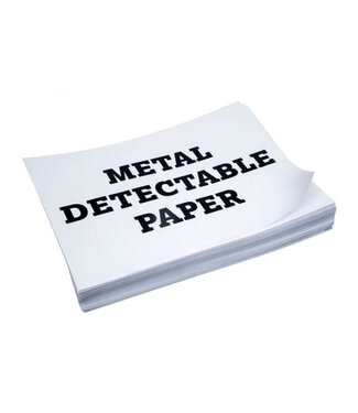 Detect Metalldetektierbares Papier A4 - Pack à 100 Stück