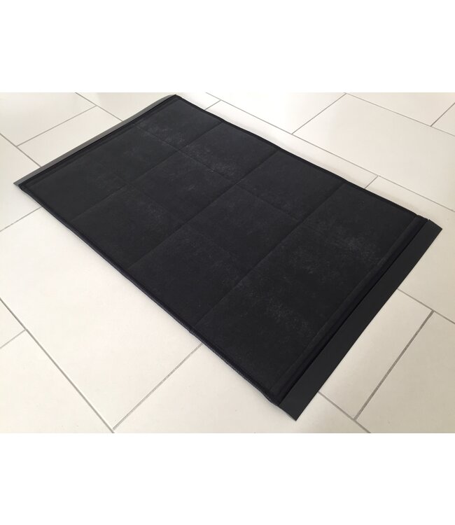 Tapis de désinfection avec rampe d'accès -  long côté