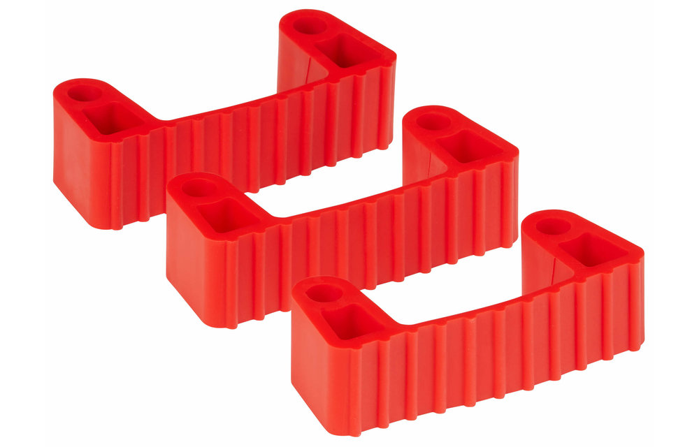 Vikan 3 clips caoutchouc de rechange pour les supports 1011x et 1013x