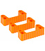 Vikan 3 clips caoutchouc de rechange pour les supports 1011x et 1013x