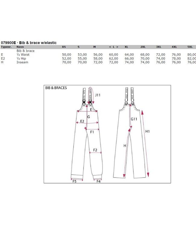 Reinigungsbekleidung Latzhose Cleaning blau ELKA