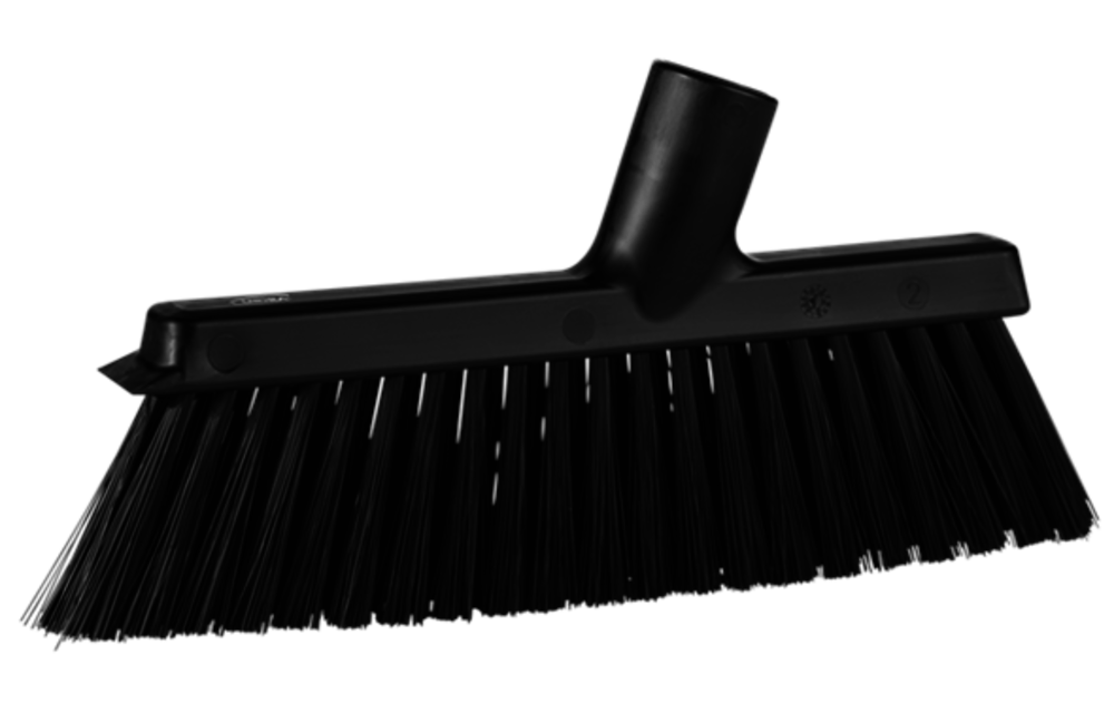 Vikan Kehrbesen mit abgewinkeltem Gewinde, 250 mm, medium