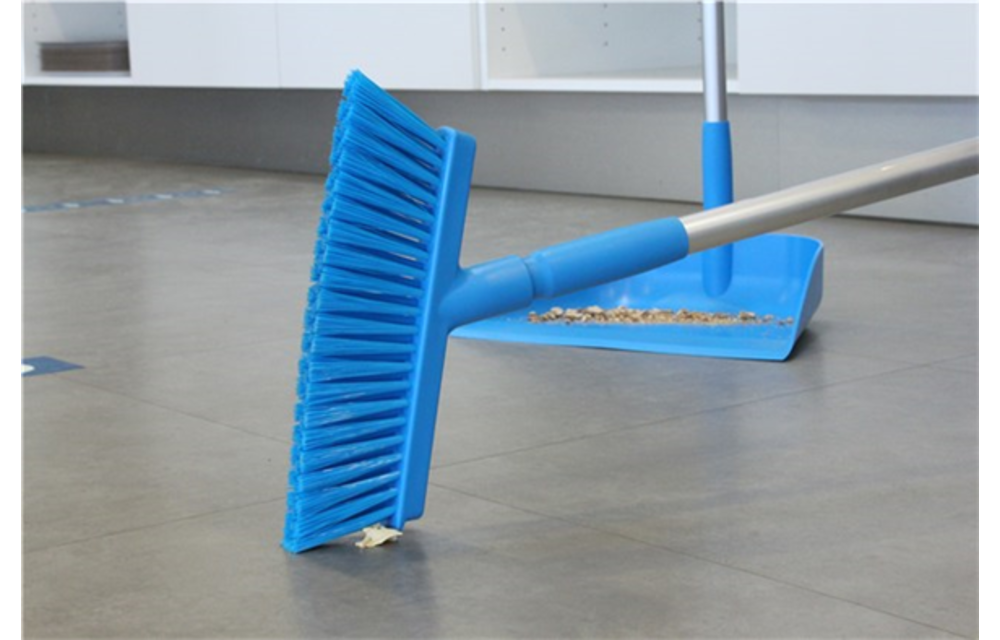 Vikan Balai biseauté avec pas de vis incliné, 250 mm, Medium
