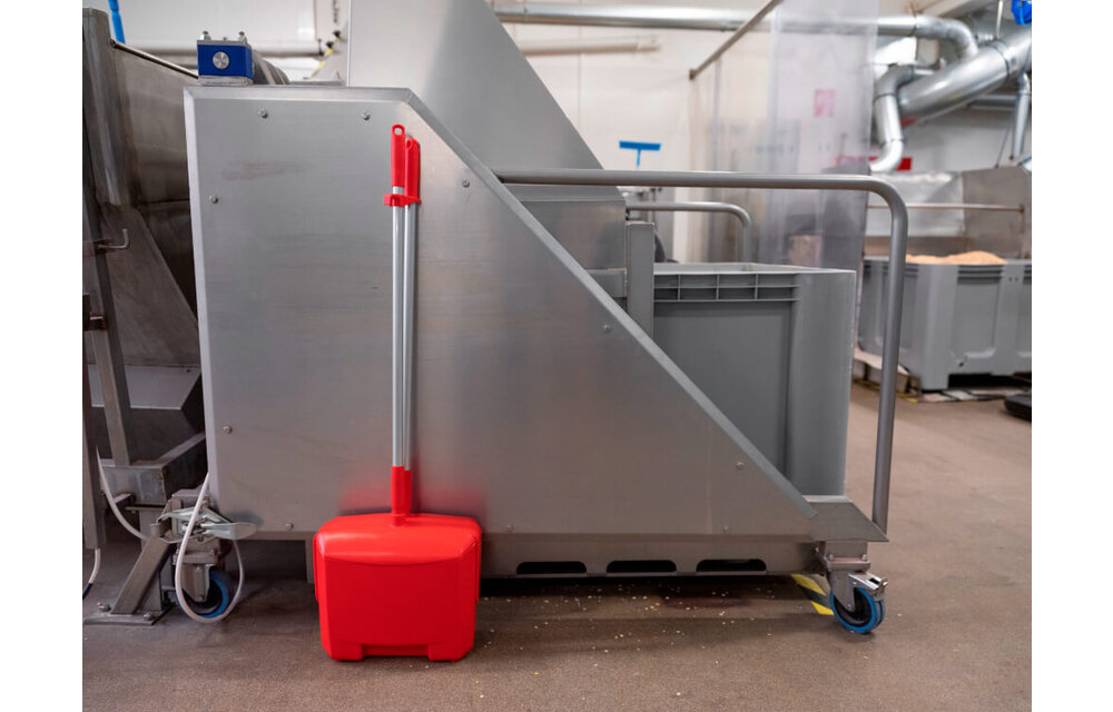 Vikan Kehrschaufelset geschlossen mit Besen, 350 mm, medium