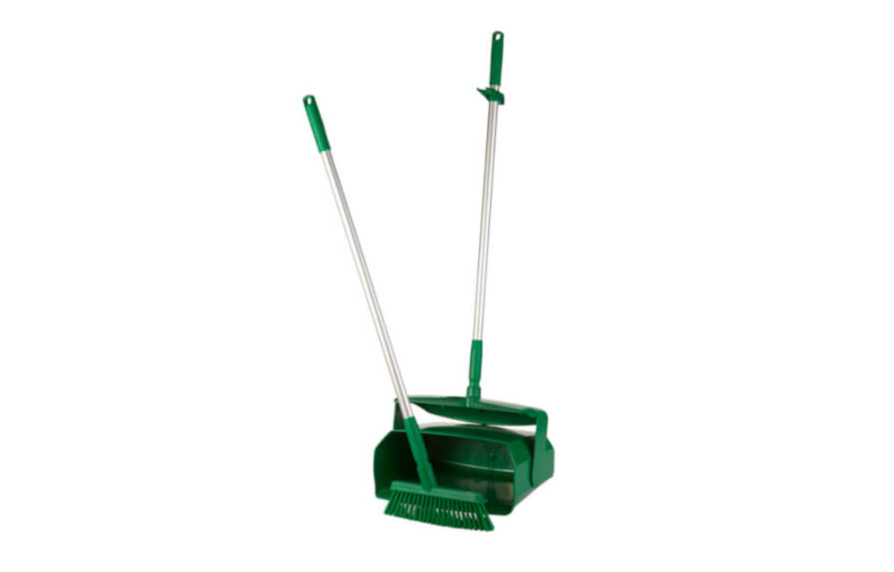 Vikan Kehrschaufelset geschlossen mit Besen, 350 mm, medium