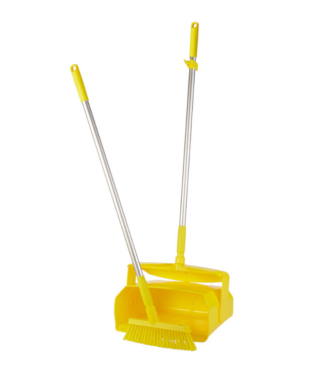 Vikan Kehrschaufelset geschlossen mit Besen, 350 mm, Medium