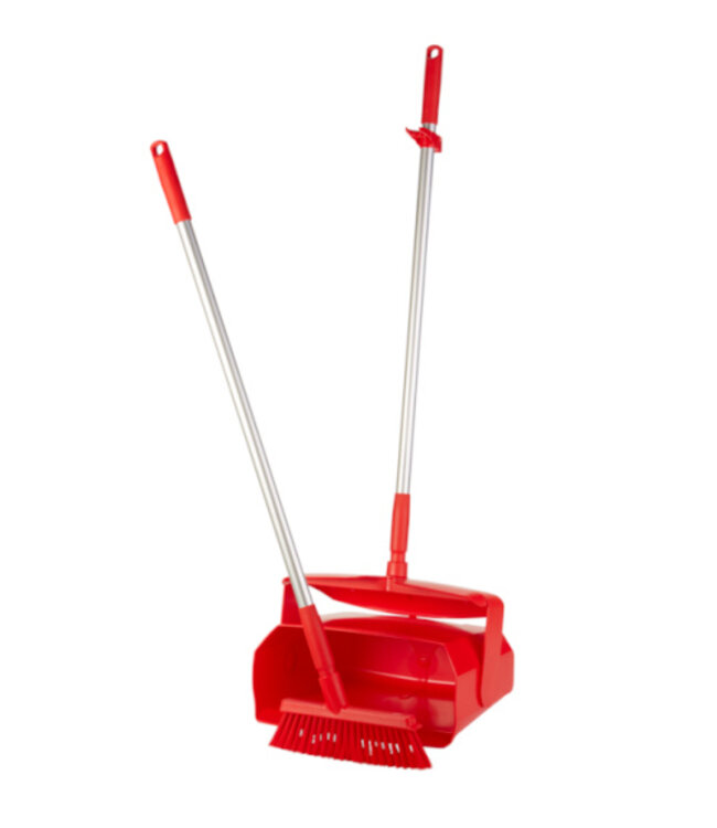 Vikan Kehrschaufelset geschlossen mit Besen, 350 mm, Medium