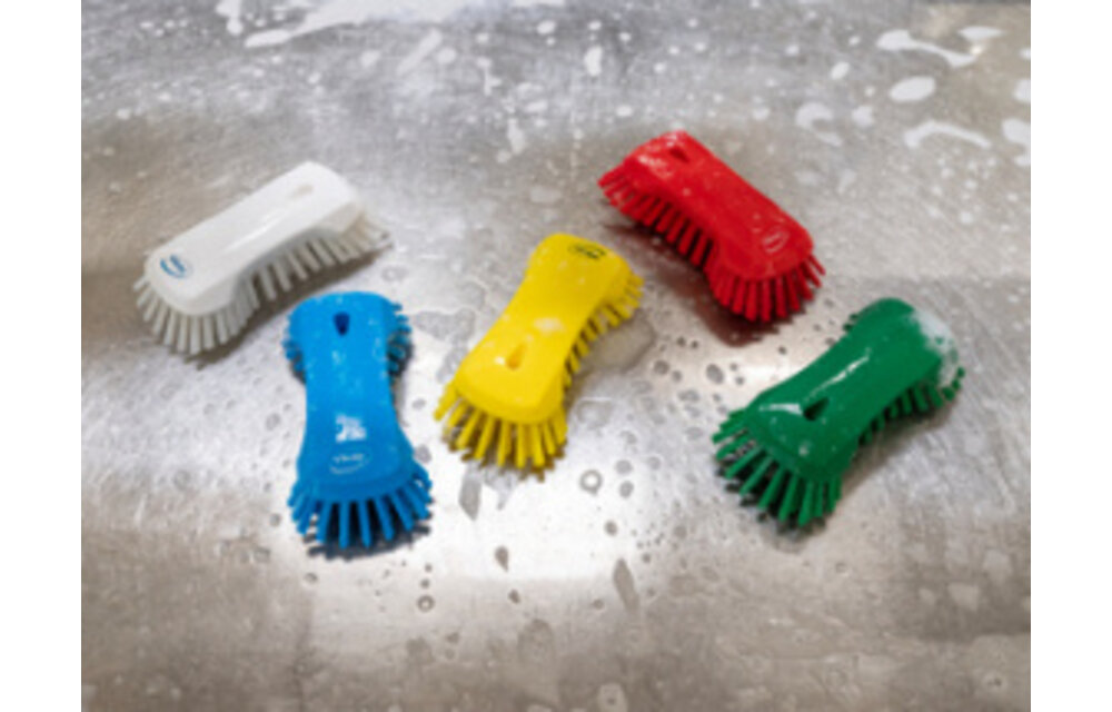 Vikan Brosse papillon à main XL, 230 mm, Très dur