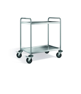 EDYSTAR Chariot de service Gastro-Norm 700 x 500 x 950 mm
