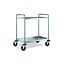 EDYSTAR Gastro-Norm Servierwagen 700 x 500 x 950 mm