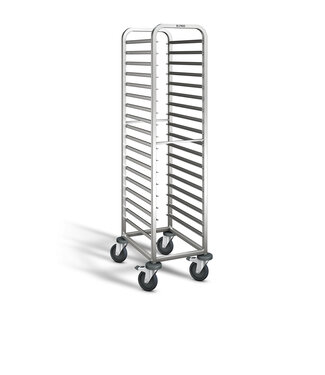 EDYSTAR Chariot à étagères Gastro-Norm 460 x 613 x 1645 mm