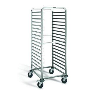 EDYSTAR Carrello a ripiani Gastro-Norm 662 x 733 x 1645 mm