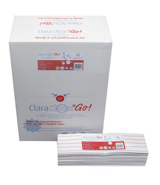 Vikan Mikrofaser Reinigung ClaraClean GO! Pile da pavimento Rosso, 40 cm