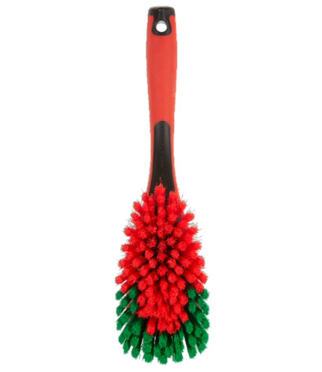 Vikan Brosse à main Large, Multi-Usages, 345 mm, Souple, Noir