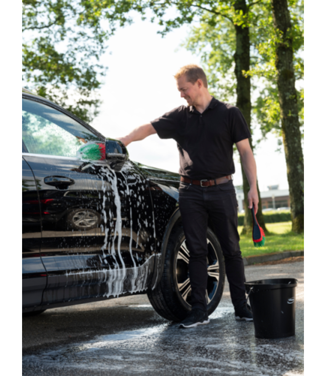 Vikan Brosse à main Large, Multi-Usages, 345 mm, Souple, Noir