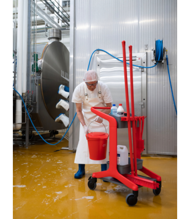 Vikan HyGo Carrello per la pulizia mobile