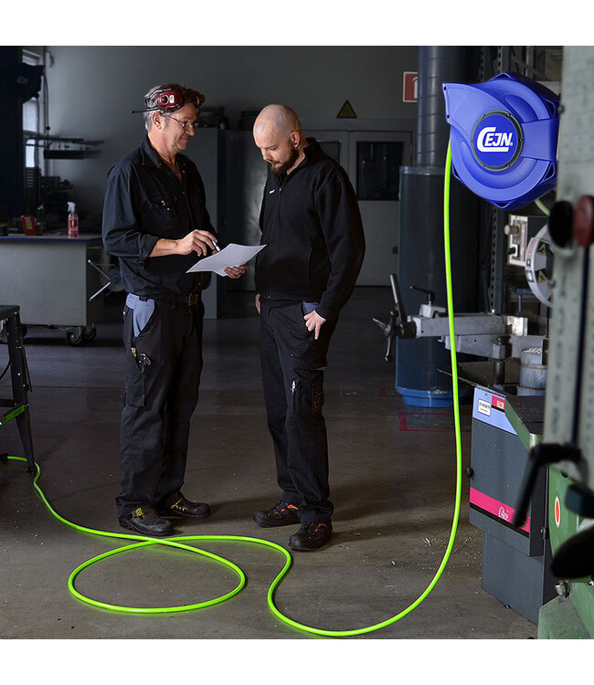 CEJN Druckluft Sicherheits-Schlauchaufroller