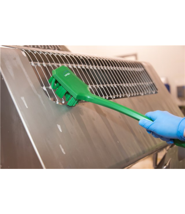 Vikan UST Brosse à main, manche long, 395 mm, Dur