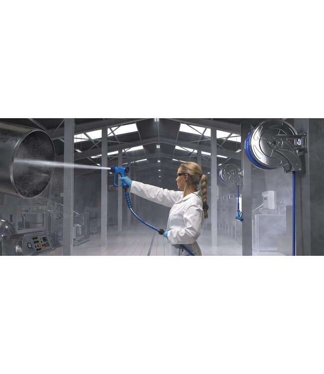 CEJN Pistola di lavaggio ad acqua 1/2'' filettatura interna, Viton, Acciaio inossidabile AISI 316