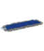 Vikan Damp 43 Mikrofaser-Mopp, Klettbezug, 40 cm, Blau (Pack à 5 Stück)