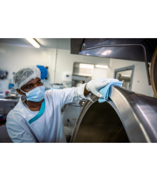 Vikan Original Mikrofaser Tuch, 32 x 32 cm, Blau (Pack à 5 Stück)