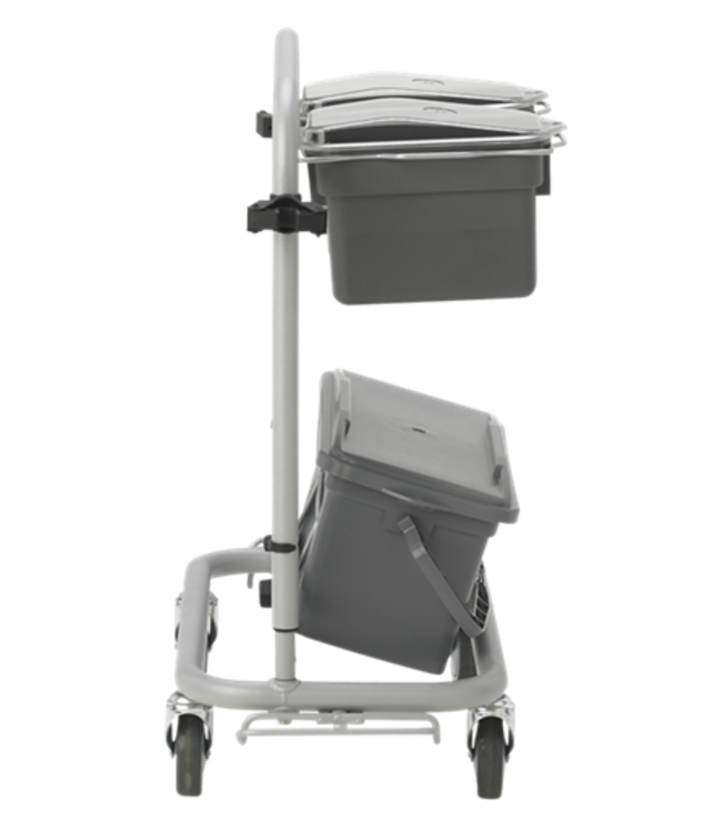 Vikan Carrello per la pulizia Slimliner, 40 cm, Grigio