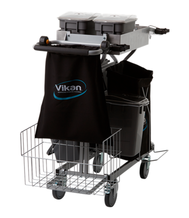 Vikan Carrello per la pulizia Compact Plus , 40 cm, Grigio