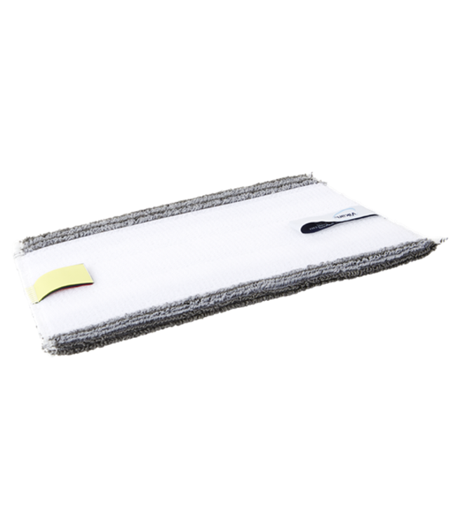 Vikan DampDry 31 Mopp, Klettbezug, 25 cm, Grau (Pack à 5 Stück)