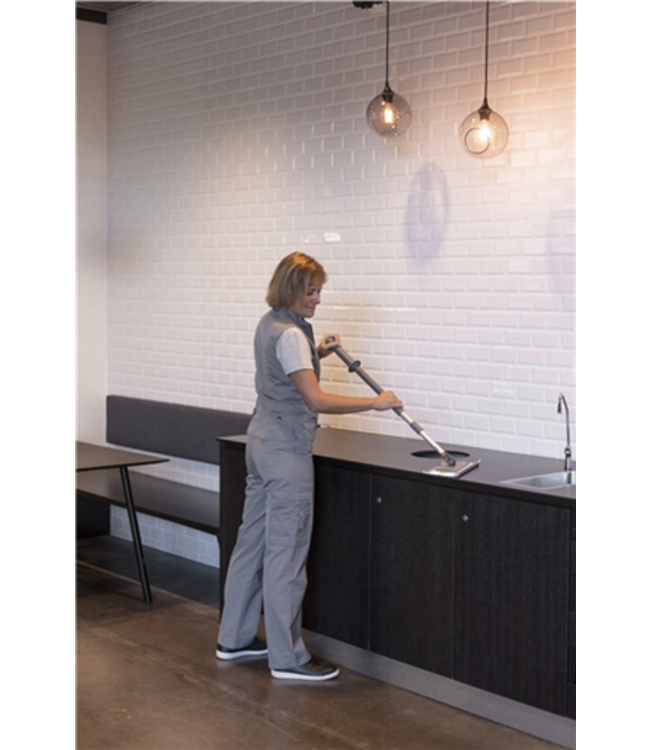 Vikan DampDry 31, Gancio e anello, 25 cm, Grigio (Confezione da 5 pezzi)