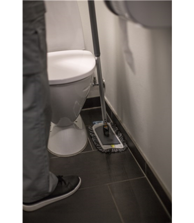 Vikan Damp 47 Dark Mop, Gancio e anello, 25 cm, Grigio (Confezione da 5 pezzi)