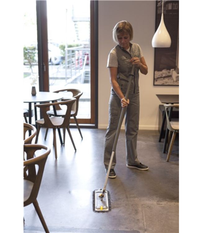 Vikan Damp 42 Dark Mop, Poches, 40 cm, Grise (Paquet de 5 pièces)