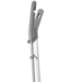 Vikan Pelle à poussière metal à long manche avec pelle, 900 mm, Grise