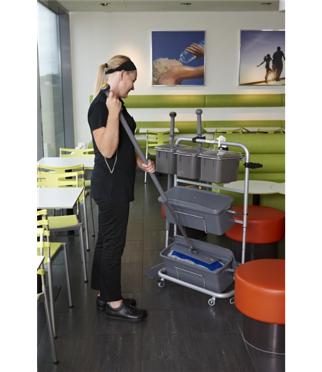 Vikan Boîte à franges Complete, prep kit, 545 mm, Grise