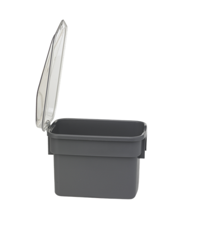 Vikan Boîte à lingettes/accessoires, 7 L, Grise