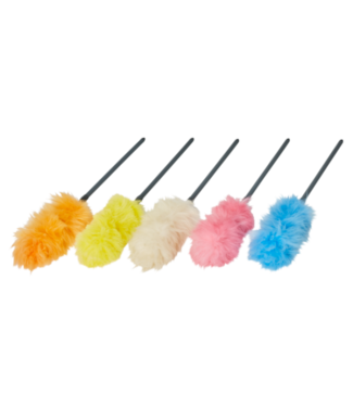 Vikan Mikrofaser Reinigung Plumeau en laine, coloris assortis , 770 - 1090 mm, Ø17 mm, Grise