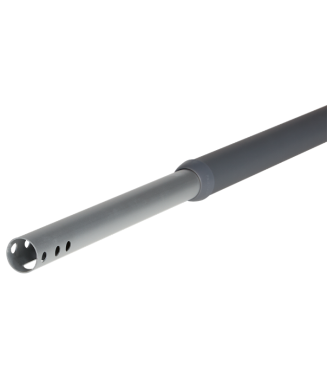 Vikan Topregulierbarer Stiel, Aluminium, 1220-1770 mm, Ø31 mm, Klick-System, Grau