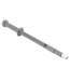 Vikan Mikrofaser Reinigung Short Telescopic Handle, 580 - 1390 mm, Ø35 mm, A scatto, Grigio