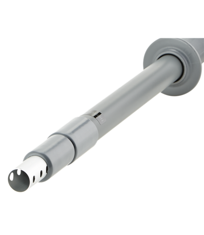 Vikan Teleskopstiel, 580 - 1390 mm, Ø35 mm, Klick-System, Grau