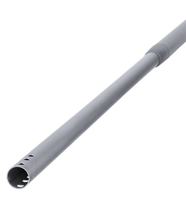 Vikan Manico ergonomico in alluminio, 1380 mm, Ø35 mm, Grigio