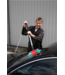 Vikan Autowaschbürste mit Wasserdurchlauf, 270 mm, Weich/gesplisst, Schwarz