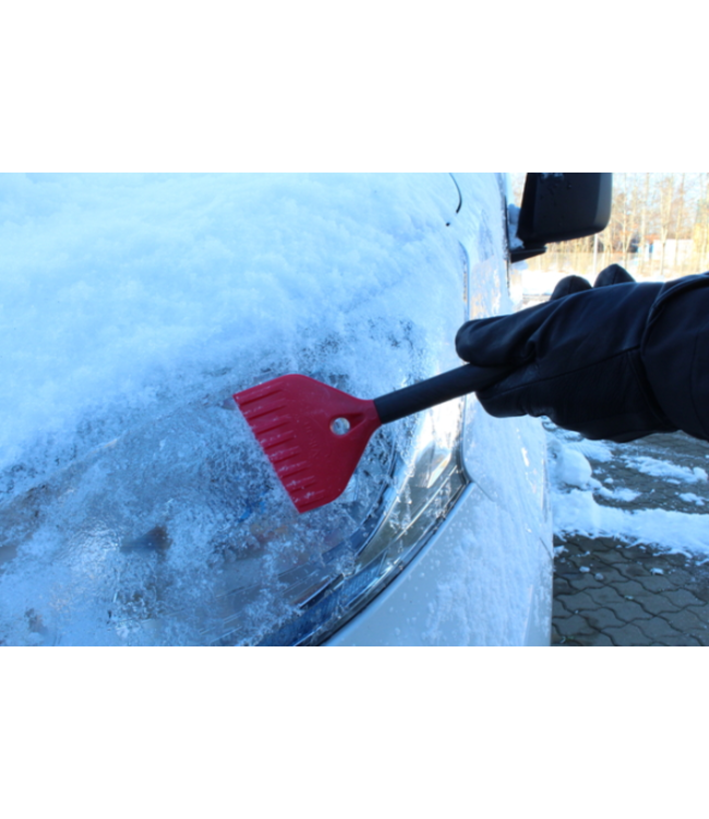 Vikan PKW-Schneebürste mit Eiskratzer, 490 mm, Hart, Schwarz