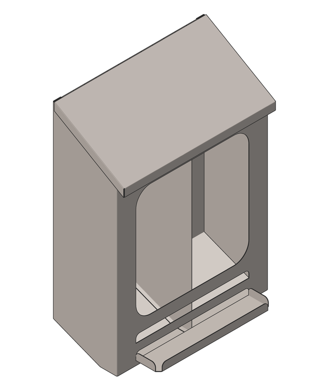 Distributeur de résille et multi-distributeurs avec cloison en acier inoxydable