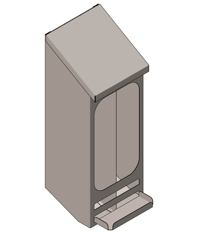 Mini distributeur de résille et multi-distributeurs avec cloison en acier inoxydable