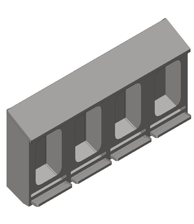 Distributeur de résille et multi-distributeurs | 2-4 compartiments en acier inoxydable