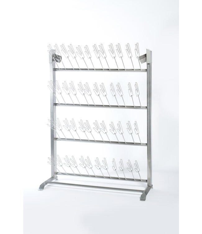 Séchoir à gants version sur pied à l'air pulsé