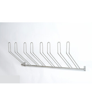EDYSTAR Edelstahldraht Barre porte-bottes version murale 5 paires
