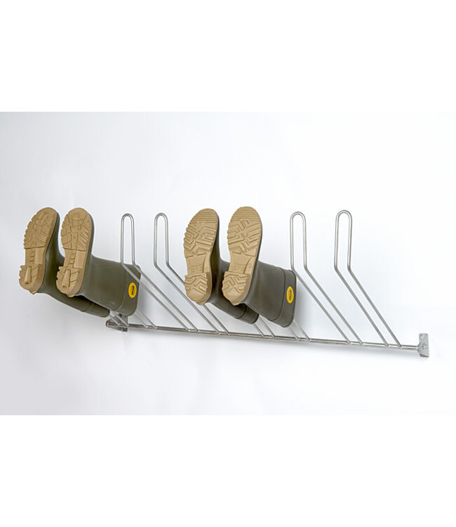 Barre porte-bottes version murale 5 paires