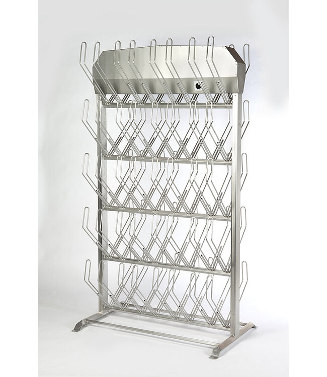Porta  stivali versione cavalletto con High-Flow con aria calda