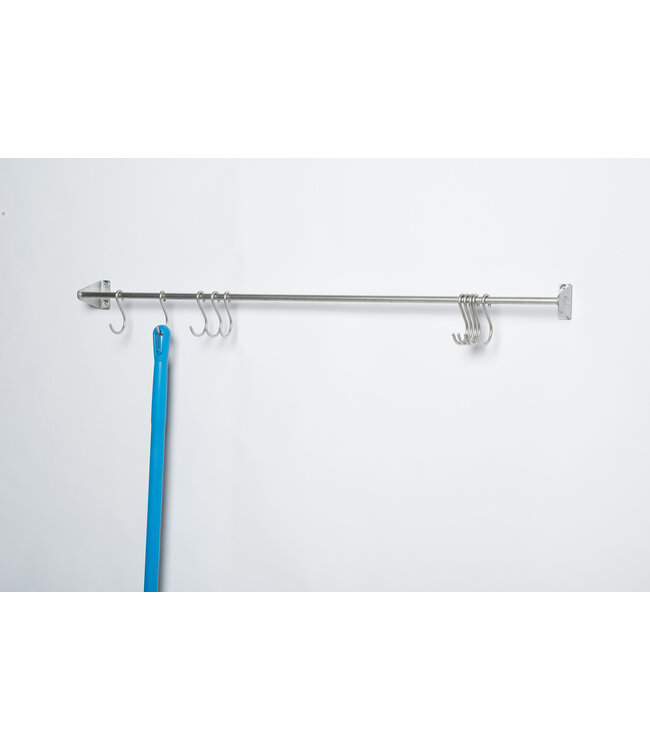 Portautensili con ganci versione a parete